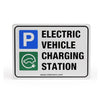EV Standard aluminium EV A5 landscape parking sign
